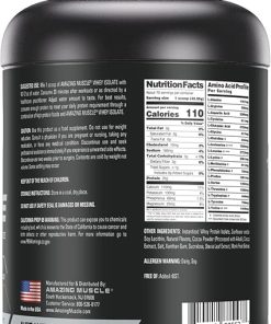 Whey Protein Isolate Powder | 25 Grams Protein Per Serving | 100% Whey Isolate | Zero Fat | Made in USA (5 Lb- Chocolate) 2