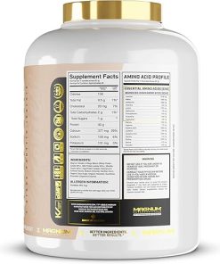 QUATTRO Magnum Nutraceuticals Shake Series Whey Protein Powder- Vanilla 4.5lb – Premium Protein Isolate Blend for Muscle Growth & Recovery 2
