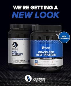 Beef Protein Powder – NSF Certified for Sport Hydrolyzed Protein – Highly Absorbable with Amino Acids- Collagen Precursors – Bone Broth Protein for Athletes (Chocolate 2