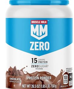 Muscle Milk Zero Protein Powder- Chocolate & Vanilla 2