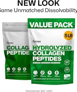 Collagen Powder for Women Men (5LB) Type I & III Flavorless & Odorless Easy-Mix Hydrolyzed Peptan Protein Peptides Joint- Hair 2