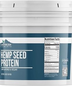 Earthborn Elements Hemp Seed Protein 1 Gallon Bucket- Smoothies & Shakes