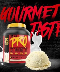 Mutant Pro – Triple Whey Protein Powder Supplement – Time-Released for Enhanced Amino Acid Absorption – Decadent Gourmet Flavors (Vanilla Milkshake- 5 lbs) 2