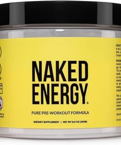 Naked Energy – Pure Pre Workout Powder for Men and Women- Vegan