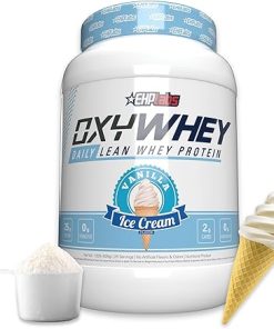 EHP Labs OxyWhey Whey Protein Isolate Powder – 25g of Whey Isolate Protein Powder- Meal Replacement Shake