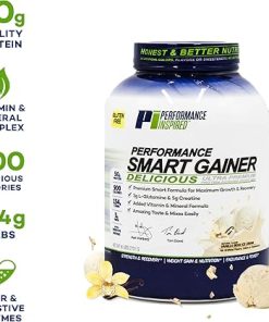 Performance Inspired Nutrition Smart Mass Gainer – 50G Protein- 900 Calories 2