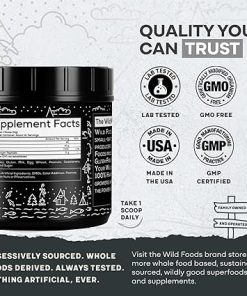 Wild Collagen Peptides Powder | Unflavored Ancient Diet Protein Powder for Men & Women | Non-GMO- Keto & Paleo Friendly Supplements | (16 oz) 2