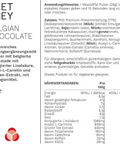 Diet Whey 1kg Belgian Chocolate 2