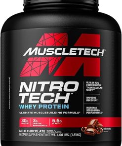 Muscletech Whey Protein Powder Nitro-Tech Whey Protein Isolate & Peptides & Clear Muscle Post Workout Recovery | Muscle Builder for Men & Women 2