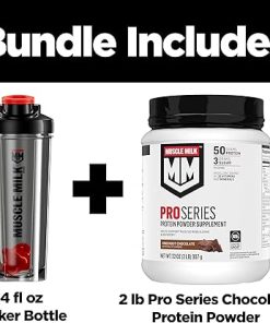 Bundle of Muscle Milk Pro Series Protein Powder Supplement-Knockout Chocolate 2
