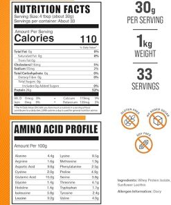 BulkSupplements.com Hydrolyzed Whey Protein Isolate Powder – Clear Whey Isolate Protein – Unflavored & Gluten Free- 30g per Serving 2