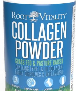 Collagen Peptides Powder – Grass-Fed- Pasture-Raised Hydrolyzed Protein Supplement for Skin