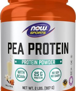 NOW Foods Sports Nutrition- Pea Protein 25 g With BCAAs