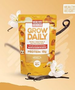 Healthy Heights Grow Daily Kids Protein Drink Mix (Vanilla)- 2 pack 2