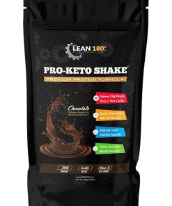 Lean 180 Pro-Keto Shake! Best Tasting Low Carb Low Sugar Clean Protein Shake for Keto and All Diets Weight Loss (Chocolate)