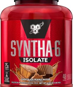 BSN SYNTHA-6 Isolate Protein Powder- Peanut Butter Protein Powder with Whey Protein Isolate