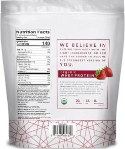 Dr. Mercola- Organic Miracle Whey Strawberry Protein Powder 2