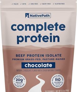 NativePath Complete Beef Protein Powder Isolate – Grass-Fed- Pasture-Raised