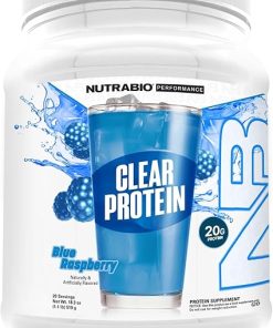 NutraBio Clear Protein Powder- Delicious & Refreshing Fruit Flavors