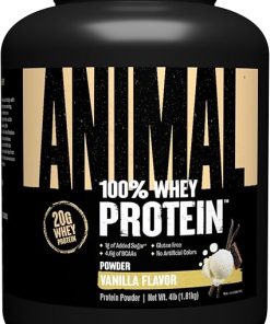 Animal 100% Whey Protein Powder Vanilla 4lb Bundle Fury Pre Workout Powder Supplement Watermelon 16.96oz 2