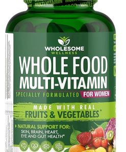 Whole Food Multivitamin for Women + Multi Collagen Protein Powder Hydrolyzed (Type I II III V X) Bundle 2