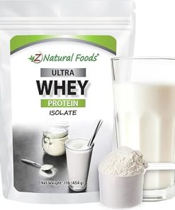 Z Natural Foods Ultra Whey Protein Isolate Powder – Pure- Unflavored