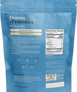 Nuzest – Protein + Probiotics – Gut Health – Superfood Powder Plant Protein Blend – 300g / 10.6 oz Pouch (10 Servings) (French Vanilla- 300g) 2