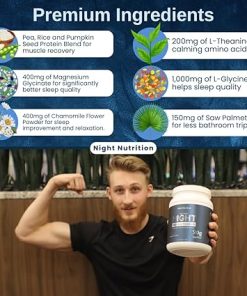 Night Time Protein Powder- Vanilla Flavored 2