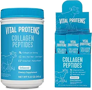 Vital Proteins Collagen Peptides Powder Unflavored 9.33 OZ+ 20 Count Stick Pack