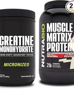 NutraBio Creatine Monohydrate- Unflavored