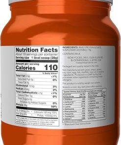 NOW Foods Sports Nutrition- Whey Protein Isolate 2