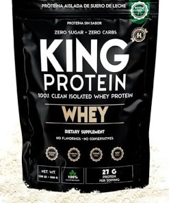 Clean Whey Isolate Protein Powder Unflavored | 27g per Serving w/Organic BCAA | Pre-Post Training | 100% Natural | No Carbs | Preservatives & GMO- Soy and Gluten Free | 30 Servings