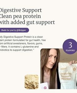 BETHANY’S PANTRY Digestive Support Protein – Probiotics for Digestive Health – Cocoa – Clean Lean Protein – Premium Vegan Pea Protein Powder – Plant Based – 20 Servings- 1lb (Pack of 1) 2