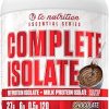 Steel Supplements Whey-ISO | Whey Protein Isolate Powder- Peanut Butter Cookies & Creme | 25 Servings (1.71lbs) | Complete Protein Source | BCAA & Essential Amino Acids | Easy Digestion | Low Carb 4