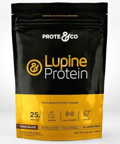 Prote&Co Vegan Protein – 25g of Plant Based Protein Powder. Non GMO- No Added Sugar
