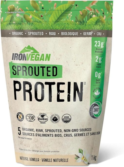 Sprouted Protein - Vanilla- 1000 GR