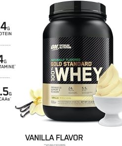 Optimum Nutrition Gold Standard 100% Whey Naturally Flavored Protein Powder- Vanilla 2