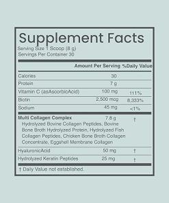 Multi Collagen Protein – Keratin- Vitamin C 2