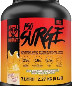 Mutant ISO Surge Whey Protein Isolate Powder Acts Fast to Help Recover- Build Muscle