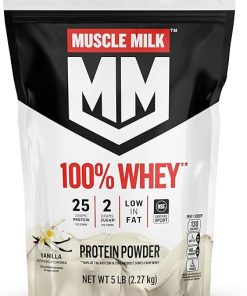 Muscle Milk 100% Whey Protein Powder- Vanilla 2