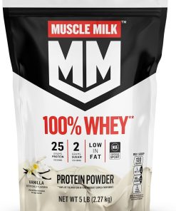 Muscle Milk 100% Whey Protein Powder- Vanilla & Chocolate 2