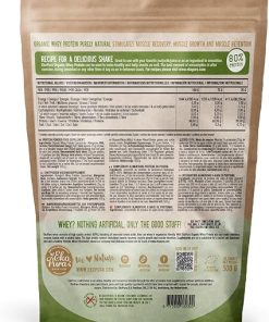 Organic Whey Protein – Natural – 80% Protein- Certified Organic 2