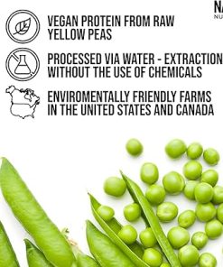 Naked Pea – 5LB 100% Pea Protein Powder from North American Farms – Unflavored Vegan Pea Protein Isolate – Plant Protein Powder- Easy to Digest – 76 Servings 2