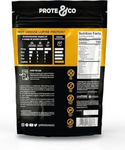 Prote&Co Vegan Protein – 25g of Plant Based Protein Powder. Non GMO- No Added Sugar 2