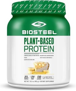 BioSteel Elite Plant-Based Recovery Vegan Protein with Brown Rice Protein- Pea Protein