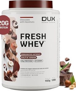 Fresh Whey Belgian Chocolate & Hazelnuts – 20g of Protein per Serving – Amino Acids- Brazilian Fruits and Nuts