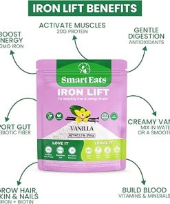 Smart Eats – High Iron Drink & Smoothie Powder with Protein- Vitamins 2