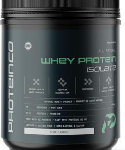 ProteinCo | All Natural New Zealand Whey Protein Isolate | Grass Fed | 100% Pure Natural | 454g (Unflavoured)