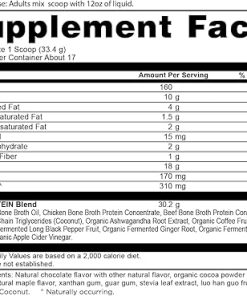 Ancient Nutrition Keto Protein Powder- KetoPROTEIN with Fats from Bone Broth and MCT Oil 2