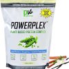 PhysiVantage POWERPLEX Vegan Protein Powder- Collagen Alternative – Organic Plant-Based Pea & Rice Protein